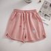 Women's Clothing Sports Casual Shorts Women Summer Thin Loose Large Size High Waist Home Wide Leg Hot Pants Outdoor Wear_ecoleips.com