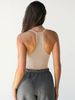 K New Knitted Tank Top For Women's Sexy Slimming Top With Inner Undercover_ecoleips.com
