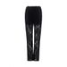 Aria Basics Spring Cross-Border 2025 European And American INS Style Sexy Hot Girl High Waist Patchwork Sheer Flared Long Pants_ecoleips.com