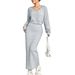 Elegant Casual Style Suit Skirt SetTargeted Vacation Outing Home Leisure Women's Clothing_ecoleips.com