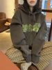 Women's Hooded Sweatshirt 2026 New Popular For Spring And Autumn, Niche Lazy Style With A High-end Feel, American Retro_ecoleips.com