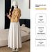 Lazy Glutinous Rice For Women New Autumn High Waist Slimming Half Skirt Draped Casual Petite Wide Leg Pants_ecoleips.com