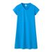 2024 New Popular Eleven Color Eight Size Solid Short Sleeve V-Neck Dress_ecoleips.com