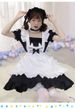 Cosplay Cute Pussy Maid Dress Full Cosplay Women's Dress Japanese Anime Home Dress Halloween Game Uniform Black_ecoleips.com