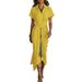 2026 European And American Cross-border Independent Site SHEIN Spring-summer Short-sleeve Pleated Bohemian Shirt_ecoleips.com