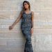 2024 European And American Printed Vacation Casual Sexy Slim-Fit Bodycon Strap Long Dress For Hot Girls_ecoleips.com