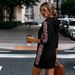 Women's Leopard Print Patchwork Loose Casual Style Elegant Design Spring And Autumn Hooded Dress 0052 #_ecoleips.com