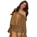 Women's French Elegant Ruffled Hollow Out Sheer Mesh Bodycon Mini Dress – Fall Party Gown 2026_ecoleips.com