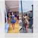 Solid Color Ruffle Patchwork round Neck Slim Waist Lace Skirt High End Short Sleeved Short Dress for Women_ecoleips.com