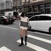 Women's Oversized Striped Knit Sweater – Loose Fit Mid-Length Pullover, Soft & Breathable For Casual Comfort_ecoleips.com