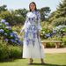 Women's Clothing Women's Floral Print Long Dress Button Detail Belted Style Spring Summer Craft Extra Length_ecoleips.com