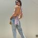 New Clothing 2025 Summer Hot Products Women's Neck Hanging Figure Printed Tie Rope Vest T-Shirt For Women_ecoleips.com