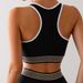 Women's Clothing Black Tank Top White Trim Bikini Two Piece Sports Swimsuit Boxer Briefs_ecoleips.com