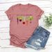 Lets Roots For Each Other Vegetable T-Shirt Uplifting T Shirt Unisex Short Sleeve Tshirt Vintage Gardening Tee Retro Women Tops_ecoleips.com
