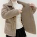 Women's Clothing Composite Plus Velvet Thickened Winter Lambskin Jacket Women's Coat Fashionable Large Size Warm Clothing_ecoleips.com