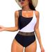 Aria Basics European American Women's Swimwear For Cross-border Foreign Trade On And , One-piece Swimsuit,_ecoleips.com