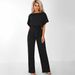 K Women's Button Tied Short Sleeved Jumpsuit_ecoleips.com