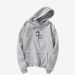 Women's Clothing autumn and winter new style hooded sweatshirt for women plus velvet student loose casual couple long sleeved tops for women_ecoleips.com