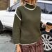 Women's Clothing Elegant Knitted Turtleneck Sweater For Women Long Sleeve European American Style Fall Winter_ecoleips.com