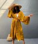Women's Lightweight Cotton Kimono Cover-Up Beach Shirt – Breezy Sun Protection, Swimwear Wrap, Boho Chic, One Size Fits Most_ecoleips.com
