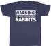 Women's T-Shirts Warning May Start Talking About Rabbits Mens Womens T-Shirt_ecoleips.com