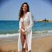 Women's Clothing Seaside Vacation Beach Swimsuit Cover Up Bikini Outerwear Cardigan Chiffon Thin Sun Protection Clothing Jacket_ecoleips.com