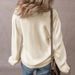 Aria Basics Aria Basics Cross-border European American Autumn And Winter New Solid Color Hollow-out Versatile Single-breasted Knitted_ecoleips.com