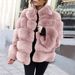 Fur Jacket Women's European And American Imitation Fur Jacket Women's Jacket Imitation Fox Hair_ecoleips.com