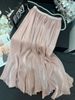 K Western Style Slimming Umbrella Skirt, New High-end Flowing Mesh Skirt, High Waist A-line Skirt. No Accessories_ecoleips.com