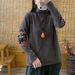 Maillard Stylish Versatile Long-Sleeve Autumn/Winter Double-Sided German Velvet Versatile Half-Turtleneck Design Appliqu_ecoleips.com