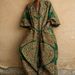 Bohemian Retro Ethnic Style Wide Leg Jumpsuit for Women with Pockets Long Robe Foreign Trade Fashion_ecoleips.com