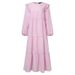 European American Style Long-sleeved Solid Color Dress, Cross-border Women's Clothing Supply, New And_ecoleips.com