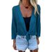 Women's Mesh Faux Ice Silk Cape Shawl Knitted Outerwear Sun Protection Top For Spring/Autumn Summer_ecoleips.com