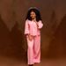 Fashion Women's Casual Long Sleeved Embroidered Trousers Shirt Loose Suit Spring Autumn New Style Clothing Set_ecoleips.com