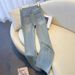 Women's Clothing High Waist Elastic Flared Jeans For Women Spring Slim Wide Leg Pants Floor Length Pants_ecoleips.com