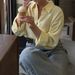 Women's Relaxed Basic Shirt Style Versatile Spring Summer Top Relaxed Everyday Wear Comfortable Feshion_ecoleips.com