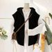 Women’s Clothing Spring And Autumn Thin Hooded Cardigan Vest Jacket Female Design Fat MM 20 300 Pounds Loose Sleeveless Vest Top_ecoleips.com
