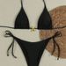 Women's Clothing Sexy Nylon Bikini Swimsuit 3-Piece Cross-Over Style Fit Summer Swimwear_ecoleips.com