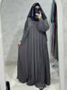 New Solid Color Kimono Abayas For Muslim Women Turkey Long Robe Eid Dresses Fashion Moroccan Kaftans For Women Ramadan Clothing_ecoleips.com