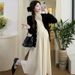 205 Spring New Korean Version Fashion 2-Piece Set Maternity Dress_ecoleips.com