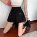 Lantern Shorts Women's Spring And Summer Outer Wear Elastic High-waisted Loose Casual Fluffy Pants_ecoleips.com