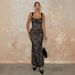 Women's Clothing Sexy Lace Dress Hollow Slim Temperament Elegant Lace Maxi Dress With Sheer Cutouts - Sexy & Sophisticated Summer Dress For Women_ecoleips.com