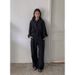 Suitable For All Seasons CLEAN SPACE Simple Draped Casual 2025 Thirteen Lines Spring Summer New Comfortable Long Pants For Women 53288_ecoleips.com