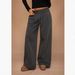 Women's Clothing Elasticated Fleece Lined Loose Wide Leg Sports Casual Long Pants Autumn/Winter Sweatpants_ecoleips.com