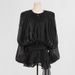 Women's Clothing Sexy Celebrity Style Autumn And Winter New Fashion Niche Pure Desire Hollow Pleated Ribbon Dress Female Trend_ecoleips.com