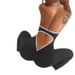 6-Color Contrast Yoga Halter Neck Peach Hip Long Pants Fitness Sportswear Women Jumpsuit_ecoleips.com