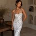 Women's Clothing Premium Summer Maxi Dress Sleeveless White Lace Casual Vacation Style Elegant Slim Fit Women's Dress_ecoleips.com