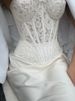 Women's Elegant Satin French Vintage Lace Bustier High Waist Floor Length Maxi Skirt Set – Two Piece Evening Gown_ecoleips.com