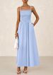Women's Clothing Thin Strapped Pleated Vest Dress With Pockets Hotselling 2026 Clothing From America_ecoleips.com