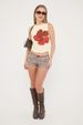 Summer Cool Sleeveless Pullover Vest for Women European American Style Printed Slim Fit Sexy Hot Comfortable Top_ecoleips.com